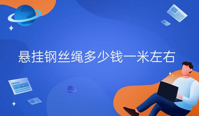 悬挂钢丝绳多少钱一米左右