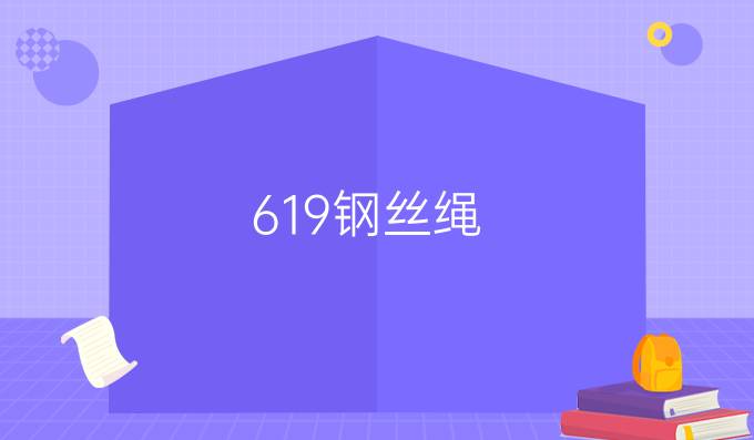 6*19钢丝绳