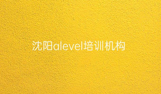 沈阳alevel培训机构